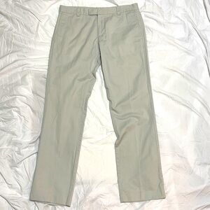 Kenneth Cole Reaction KHAKI Slacks Bottom Pants